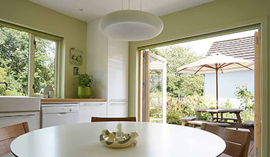 Kitchen Dining Terrace contemporary architecture design